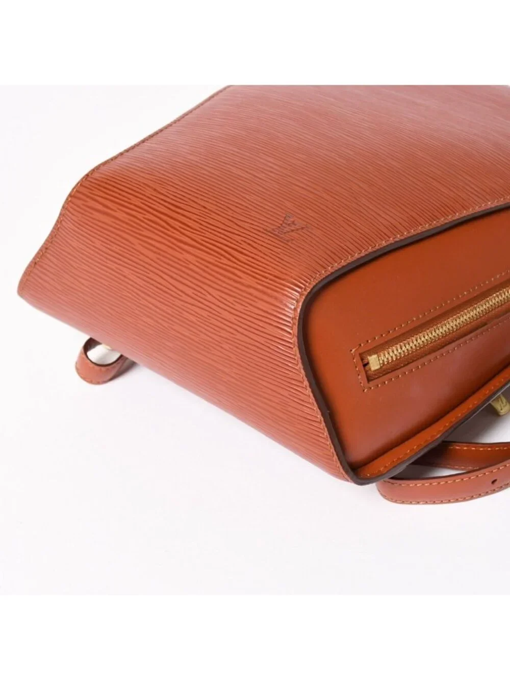 Louis Vuitton Epi Mabillon Kenya Brown Backpack Gold